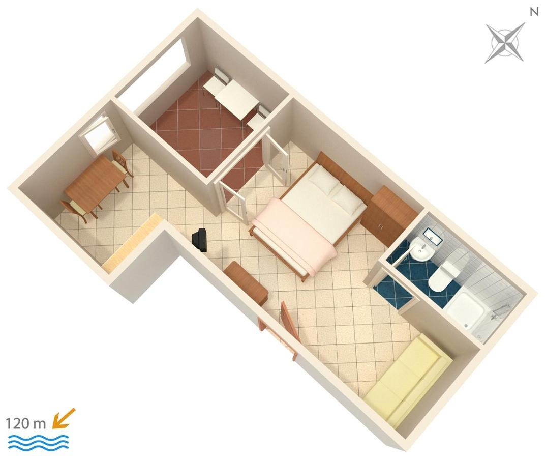 Apartments By The Sea Suha Punta, Rab - 5050 Kampor Exterior photo